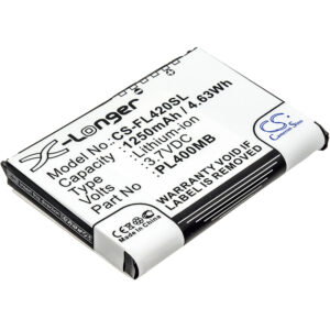 Fujitsu Loox 400 Loox 410 Replacement Battery 1250mAh