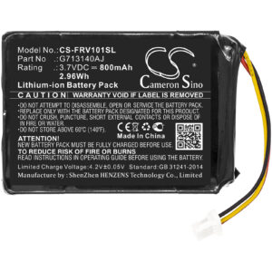 FLIR FX G713140AJ Security System Replacement Battery 800mAh