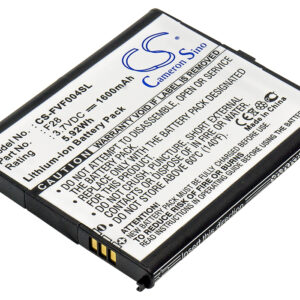 Fujitsu Arrows V Arrows X F-02E Replacement Battery 1600mAh