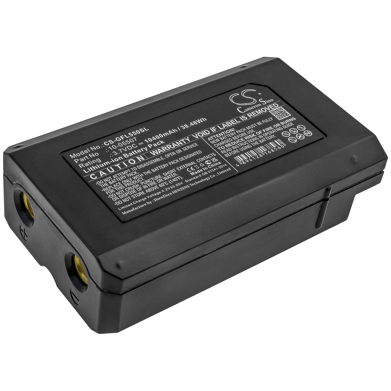 Geo-Fennel FL 500 FL 550 FLG 500 Replacement Battery 10400mAh