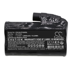 Glovii Heated Sweatshirt Pant GLI7426 Heated Clothes Replacement Battery 2600mAh