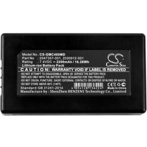 GE EKG Mac 400 EKG Mac 600 EKG Mac C3 MAC 400 Medical Replacement Battery 2200mAh