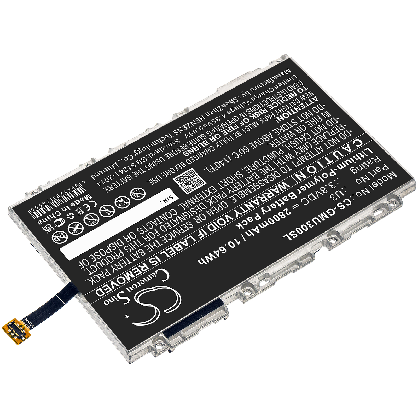 GlocalMe GLMU19A02W U3 Replacement Battery 2800mAh