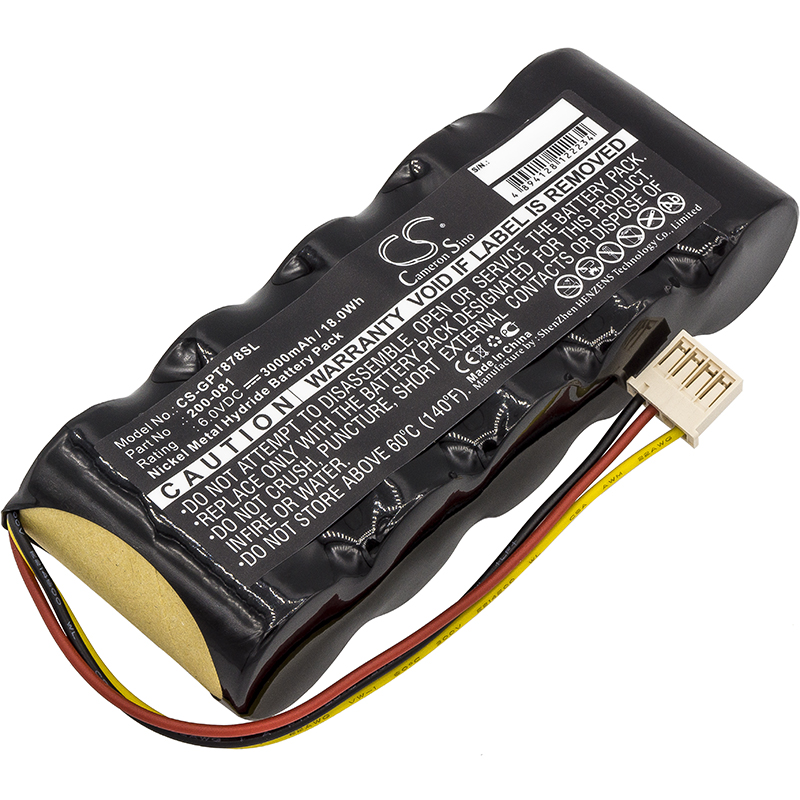 GE Panametrics PT878 Flowmeter Replacement Battery 3000mAh
