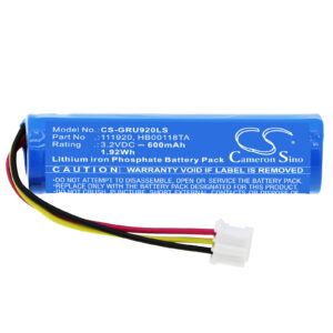 BAES BAES+DBR Uralife V Legrand 118 118V Replacement Battery 118V 600mAh