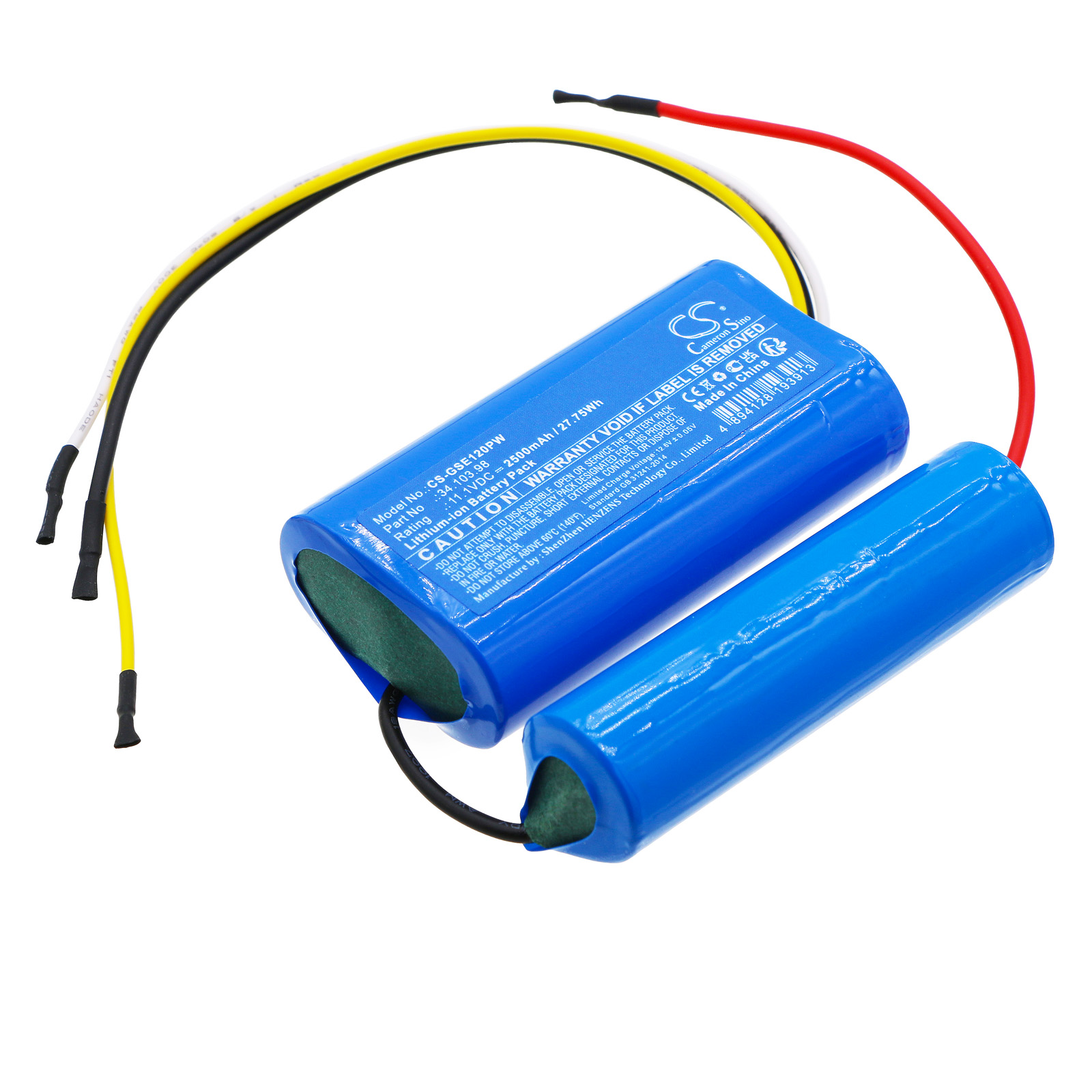 Gardol 11015 34.103.98 Replacement Battery 2500mAh
