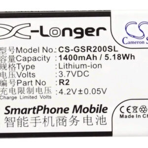 Gigabyte Gsmart Roma R2 Replacement Battery 1400mAh