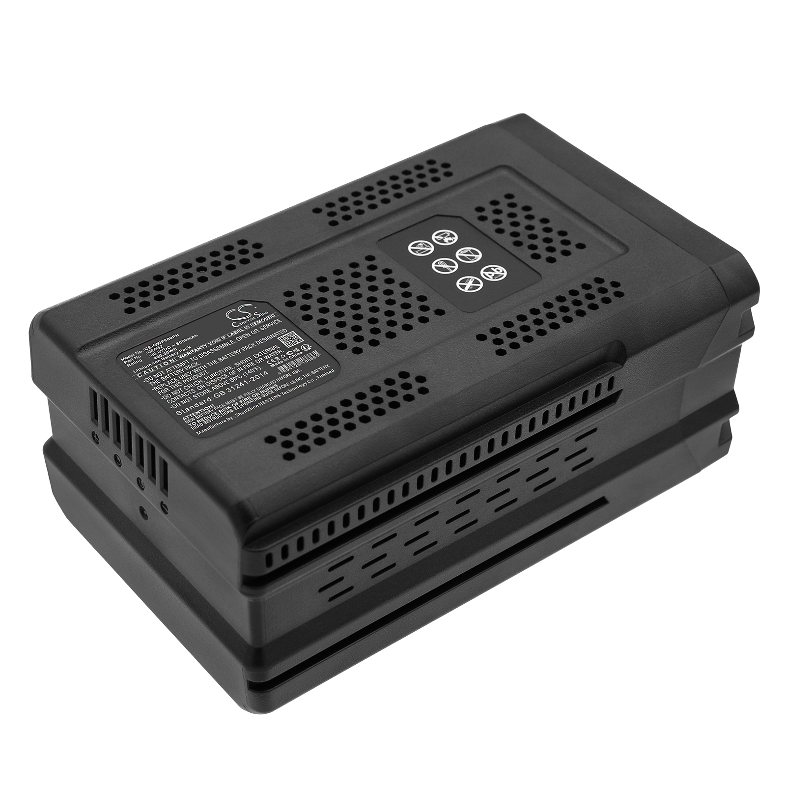 LB605 BATTERY Greenworks Replacement Battery 8000mAh
