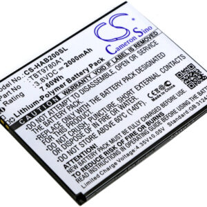 Highscreen B2000A Thor K-Touch Nibiru H1 Replacement Battery 2000mAh