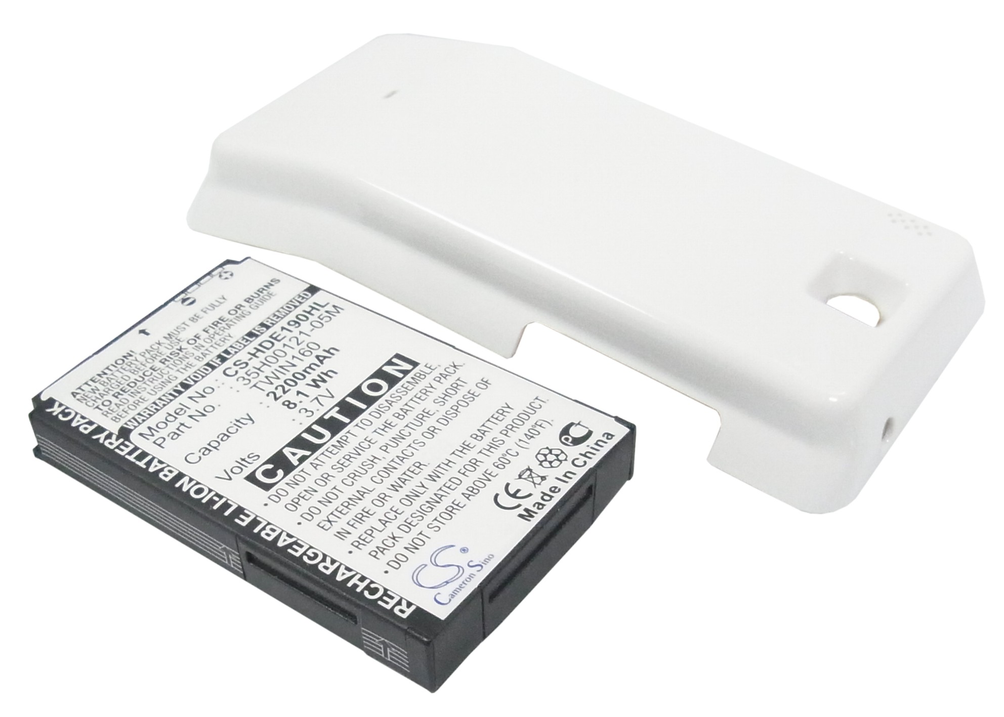 Dopod A6288 HTC A6262 HTC Hero Replacement Battery 2200mAh