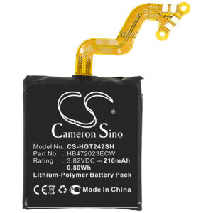 Huawei GT2 42mm HB472023ECW Watch Replacement Battery 210mAh