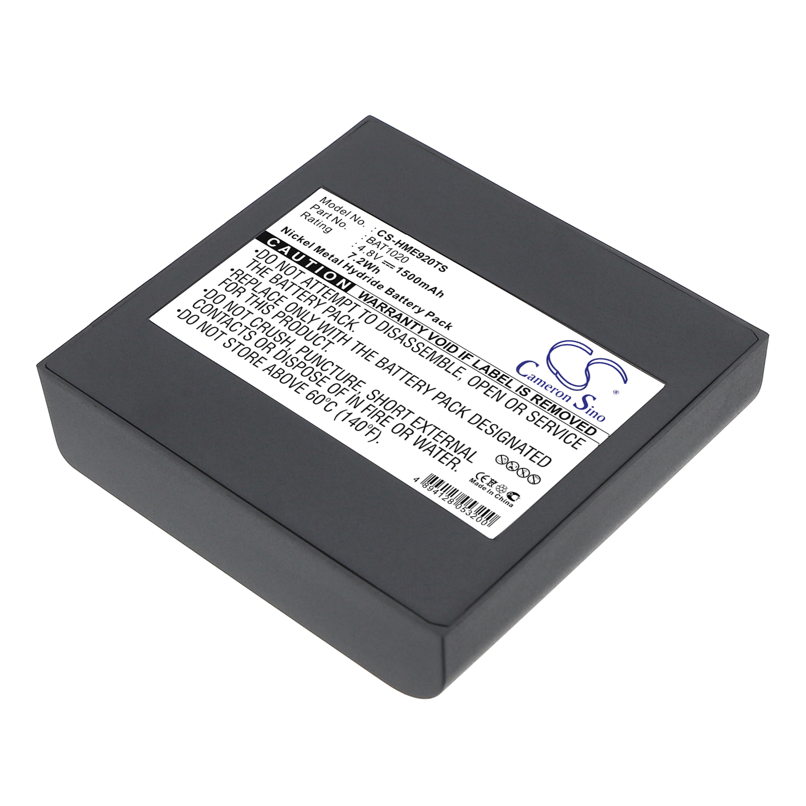 HME 1020 920 BE-128 BAT1020 Headset Replacement Battery 1500mAh