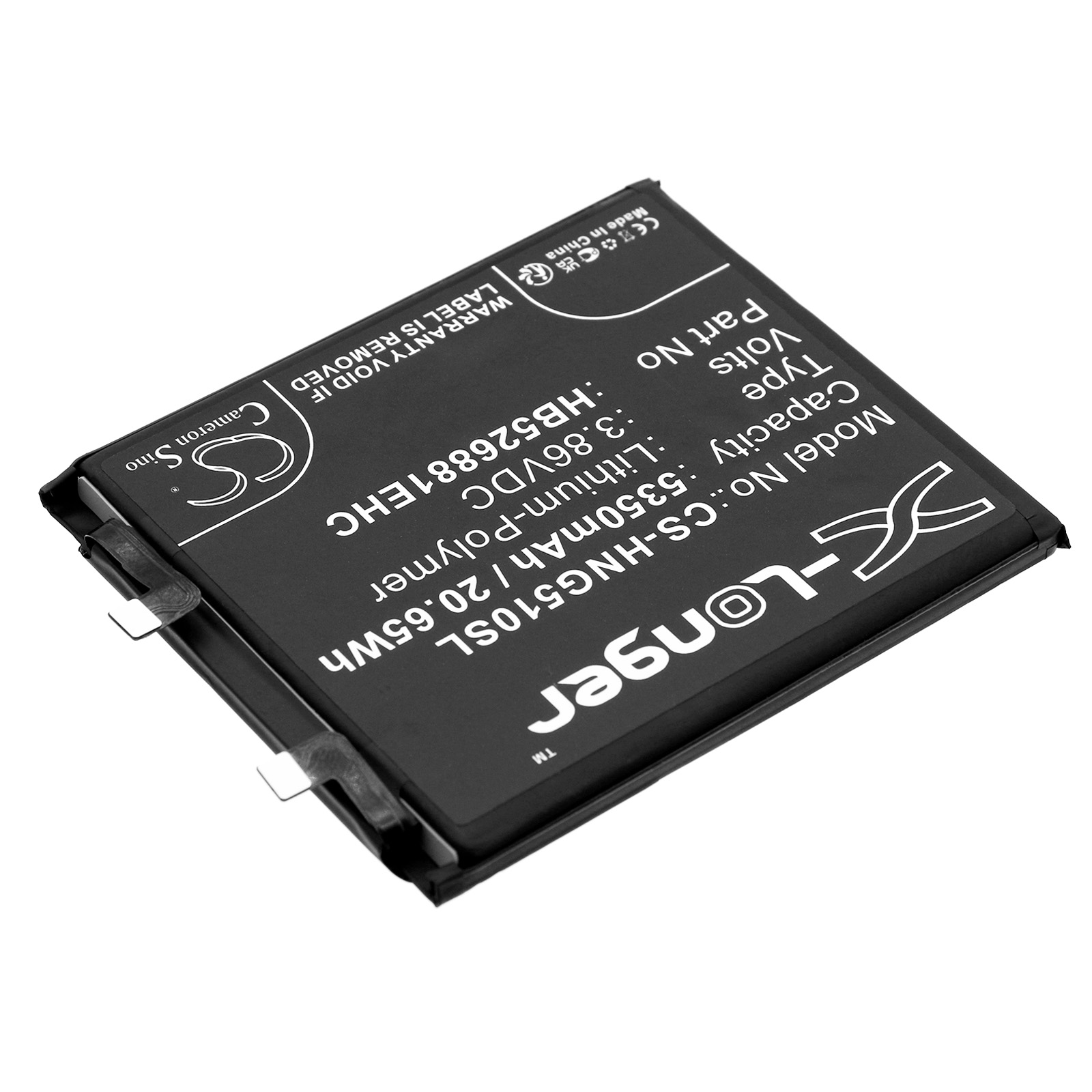 Honor Magic 5 Pro PGT-AN10 Replacement Battery 5350mAh