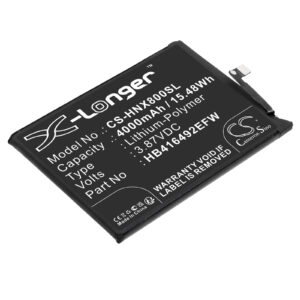 Honor TFY-LX1 TFY-LX2 TFY-LX3 X8 4G HB416492EFW Replacement Battery 4000mAh