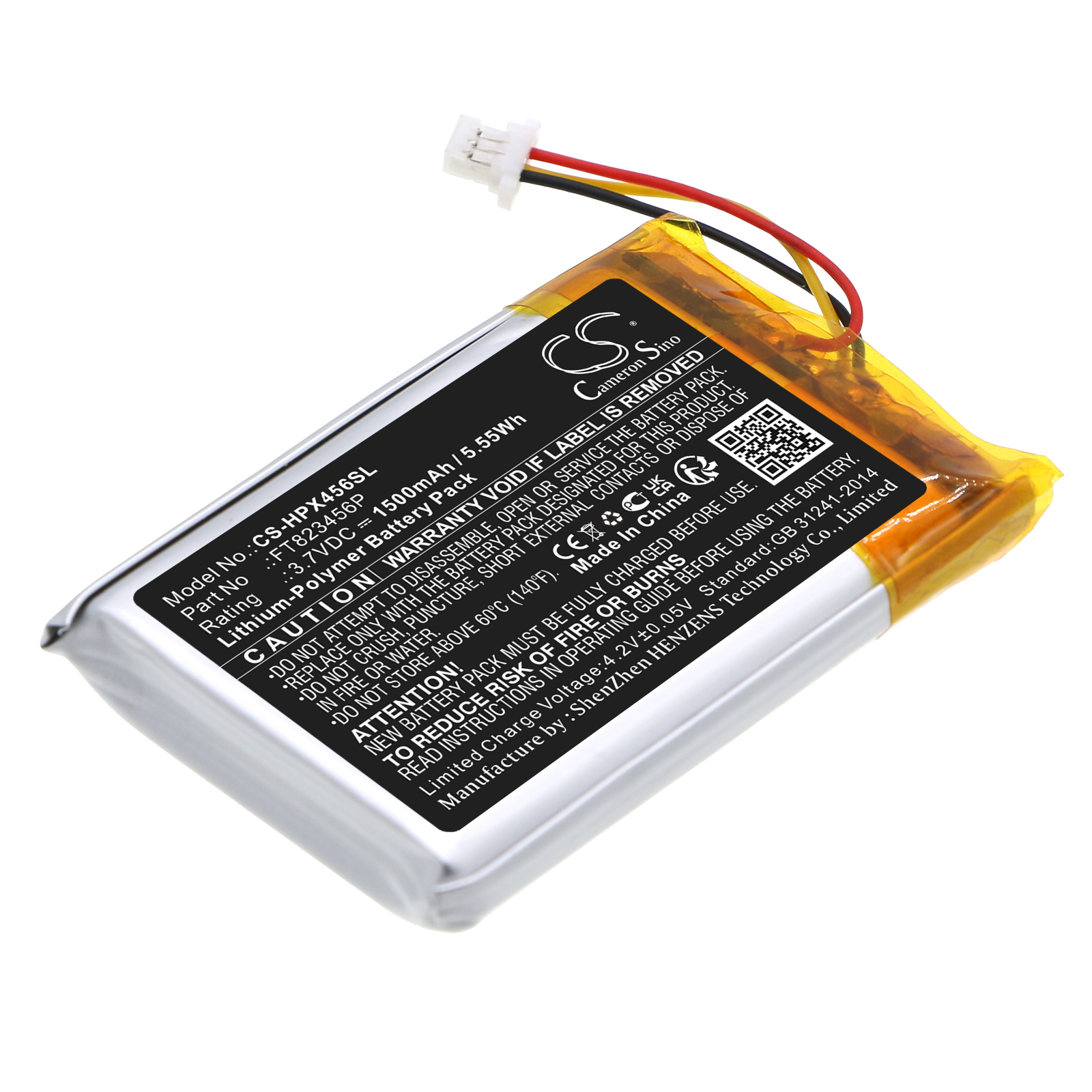 Alienware Asus FT823456P Headset Replacement Battery 1500mAh