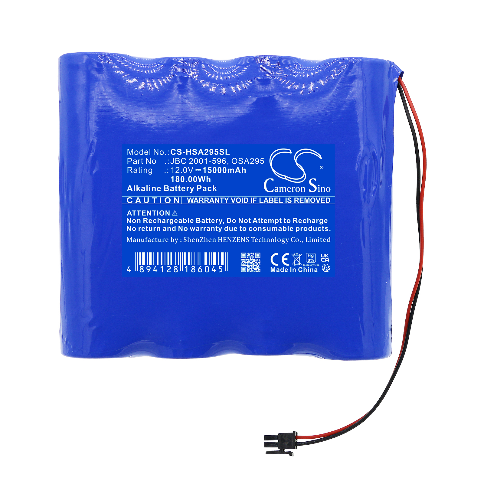 Hart InterCivic Demo eSlate Replacement Battery 15000mAh