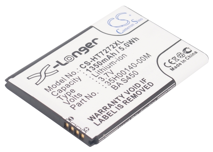 HTC 7 Mozart A315C A3360 A3366 Replacement Battery 1350mAh