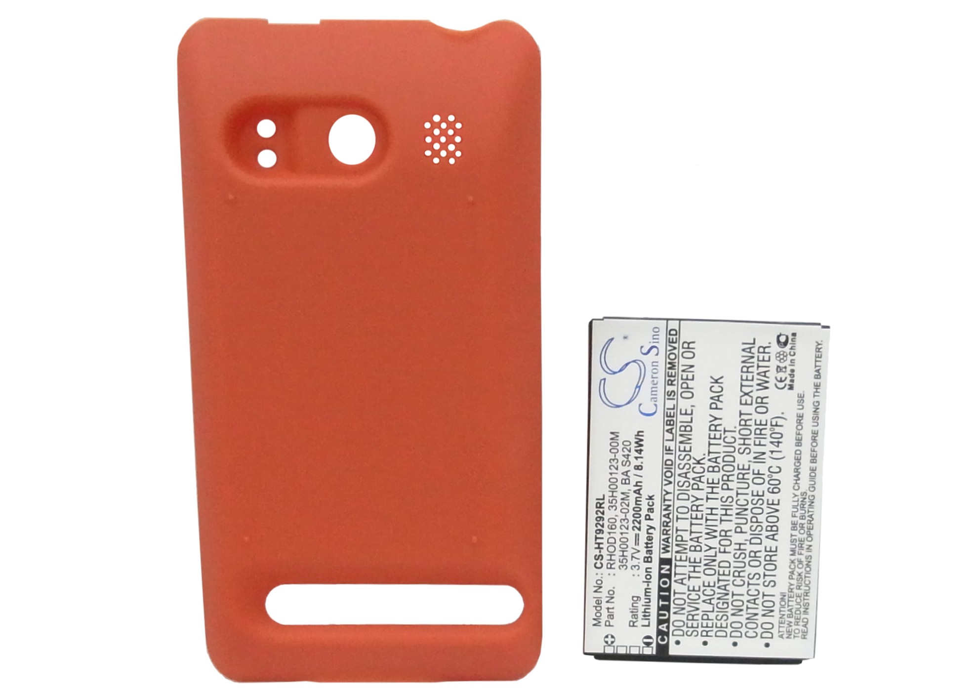 HTC Sprint A9292 Sprint EVO 4G Replacement Battery 2200mAh