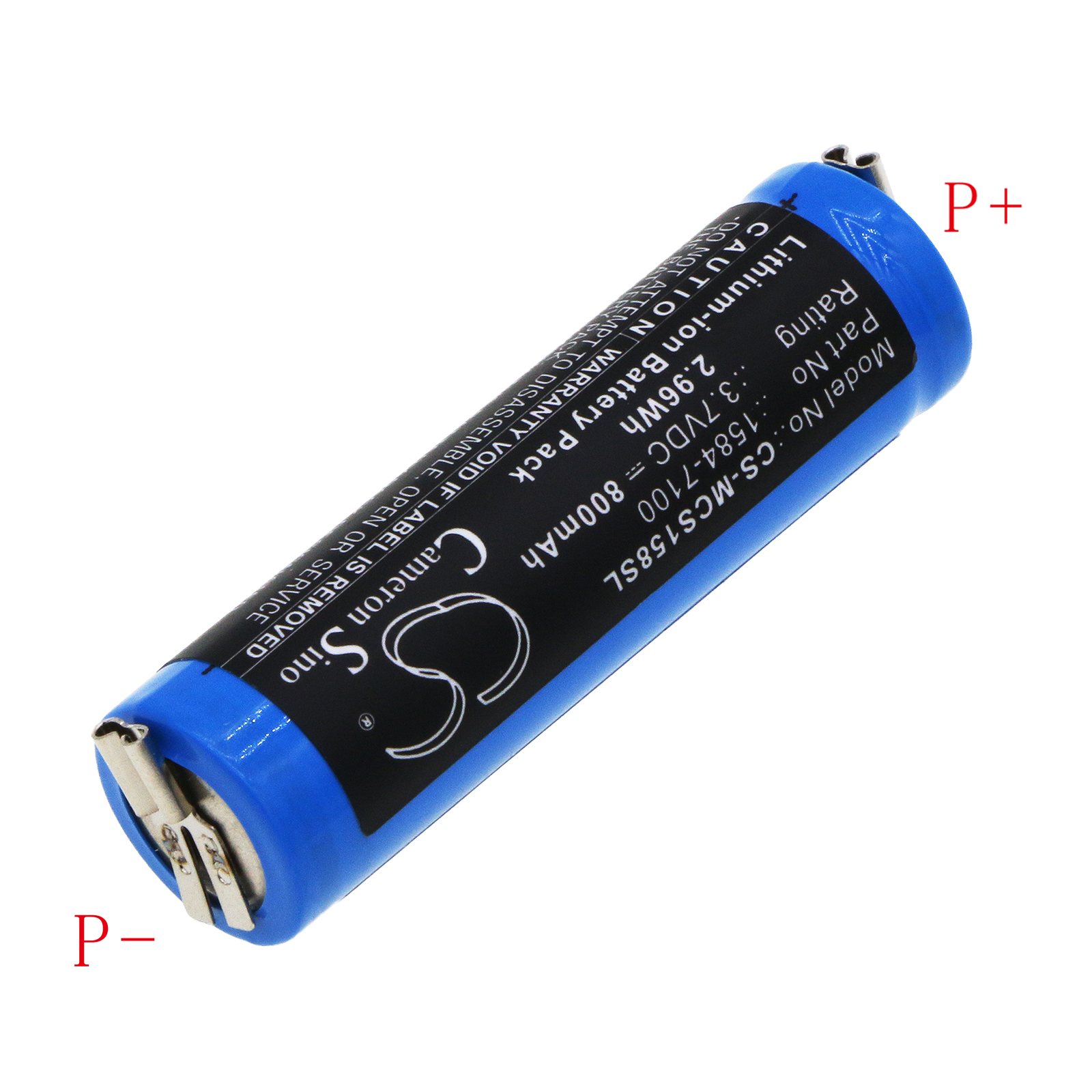 Moser ChromStyle 1584 Shaver Replacement Battery 3.7V 800mAh