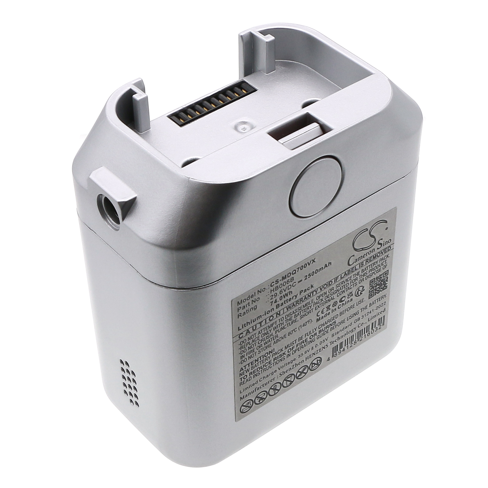 Midea Q7 HB006B Vacuum Replacement Battery 29.6V 2500mAh
