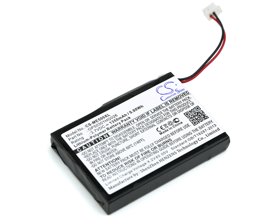 FireDogGolf XL2300 GPS/Navigator Replacement Battery 1350mAh