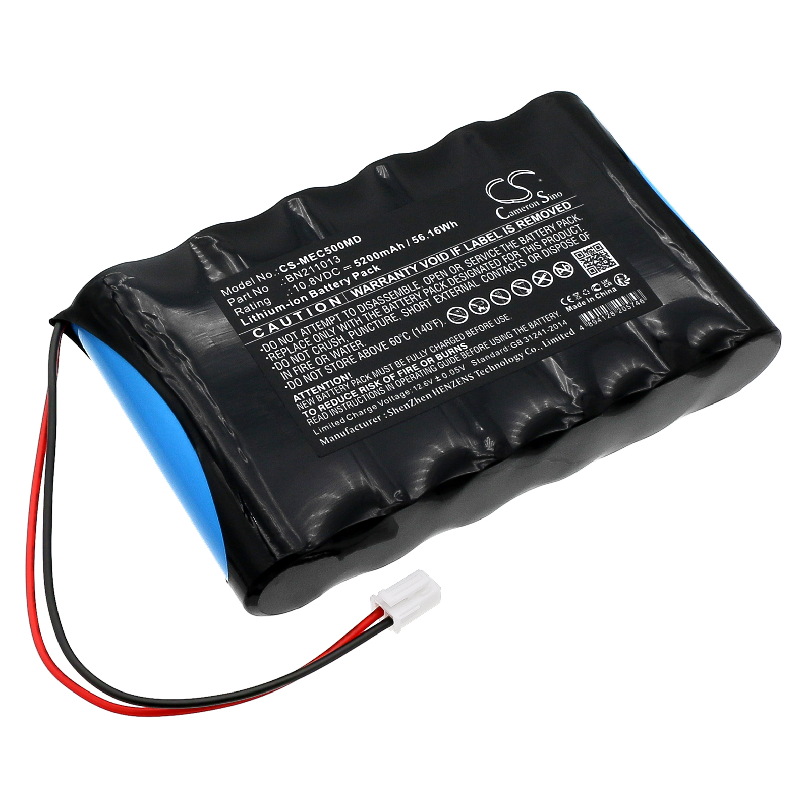 Medical Econet 80.10.5521 Replacement Battery 10.8V 5200mAh
