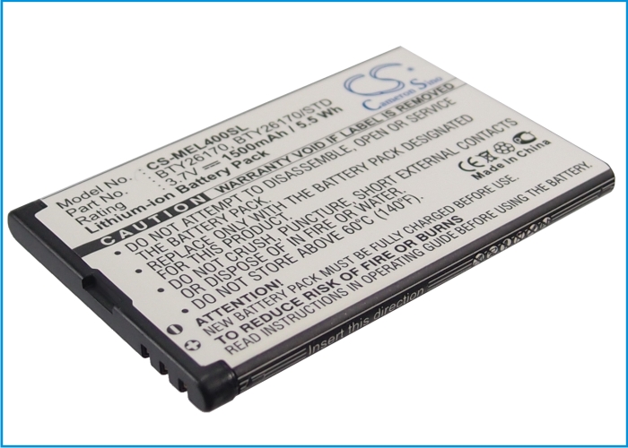Elson BTY26170 Mobile/SmartPhone Replacement Battery 1500mAh