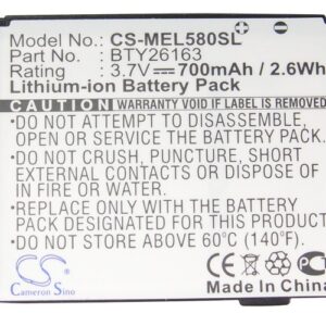 Emporia Elson EL580 Replacement Battery 700mAh