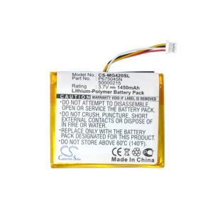 Typhoon MyGuide 4200 MyGuide 4228 MyGuide 4228WE Replacement Battery 1450mAh