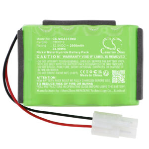 Mangar Airflo 12 CD0313 Medical Replacement Battery 2000mAh