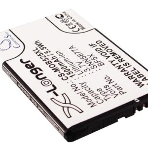 BF5X Motorola Replacement Battery 1500mAh