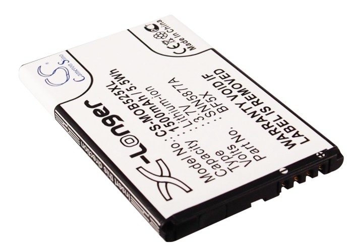 BF5X Motorola Replacement Battery 1500mAh