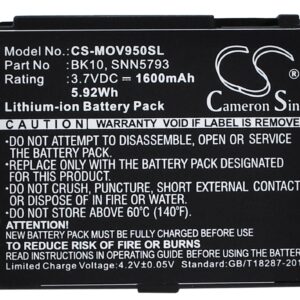 Motorola BK10 Mobile/SmartPhone Replacement Battery 1600mAh