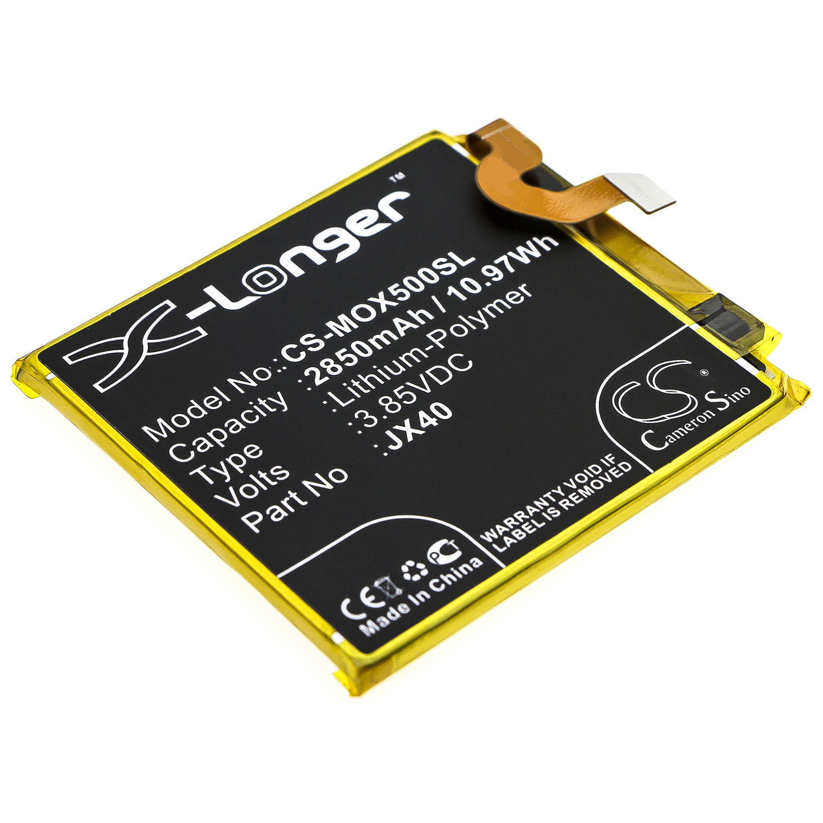 Motorola Moto X5 JX40 Replacement Battery 2850mAh
