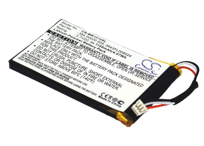 ROADMATE 1217 Magellan RoadMate 1212 Replacement Battery