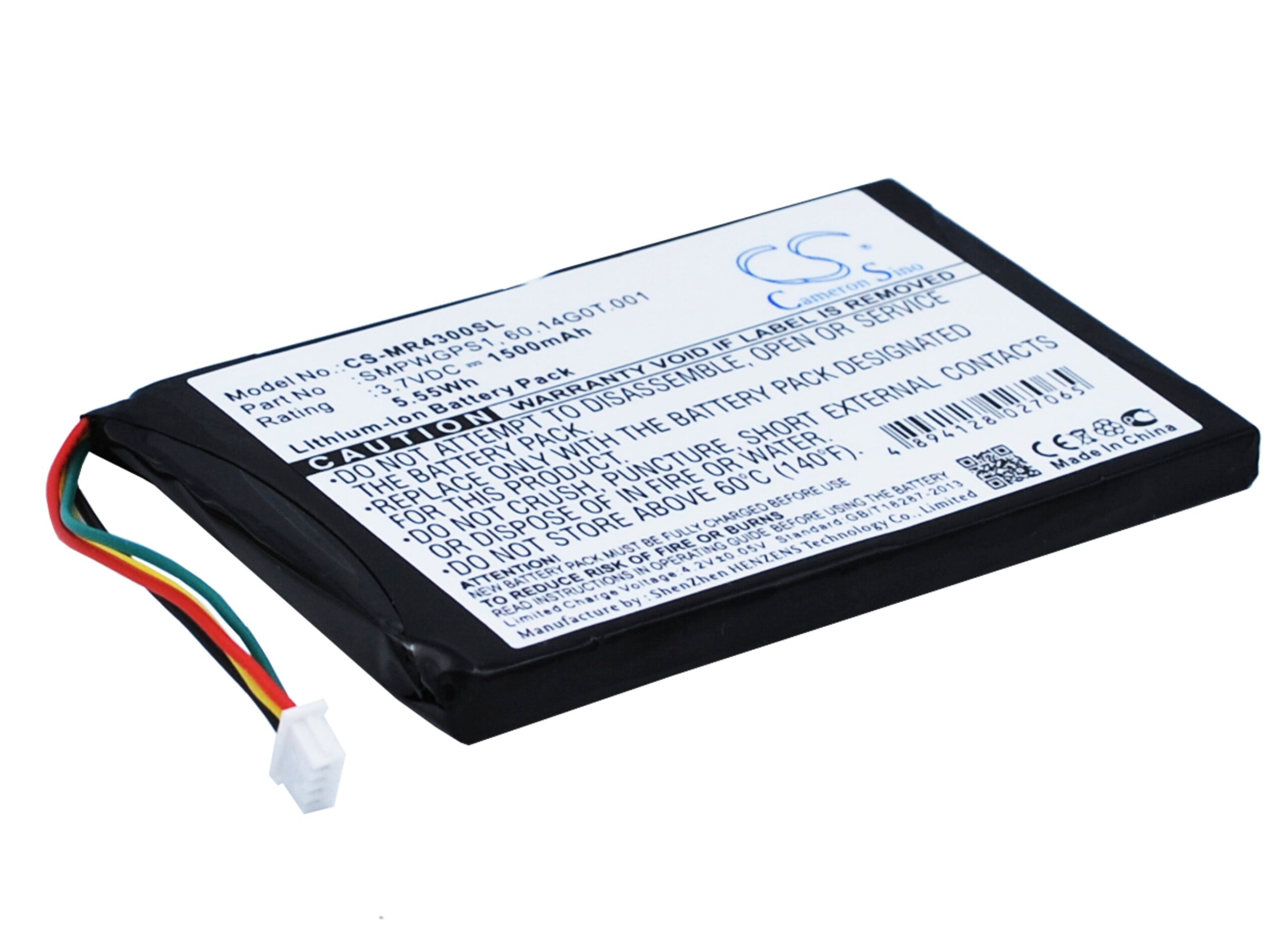 Magellan Maestro 4300 Replacement Battery 1500mAh