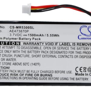 Magellan Maestro 5300 Maestro 5310 GPS/Navigator Replacement Battery 1500mAh
