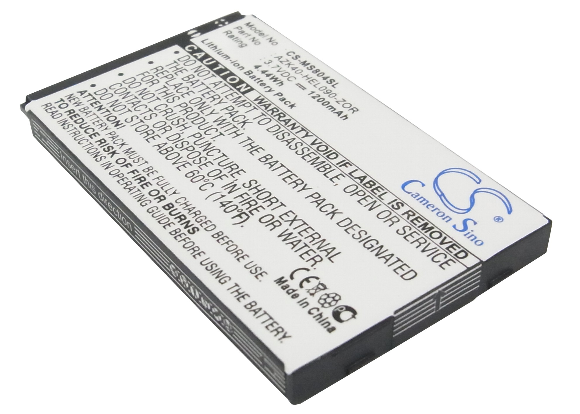 Gigabyte GSmart MS804 Helen Replacement Battery 1200mAh