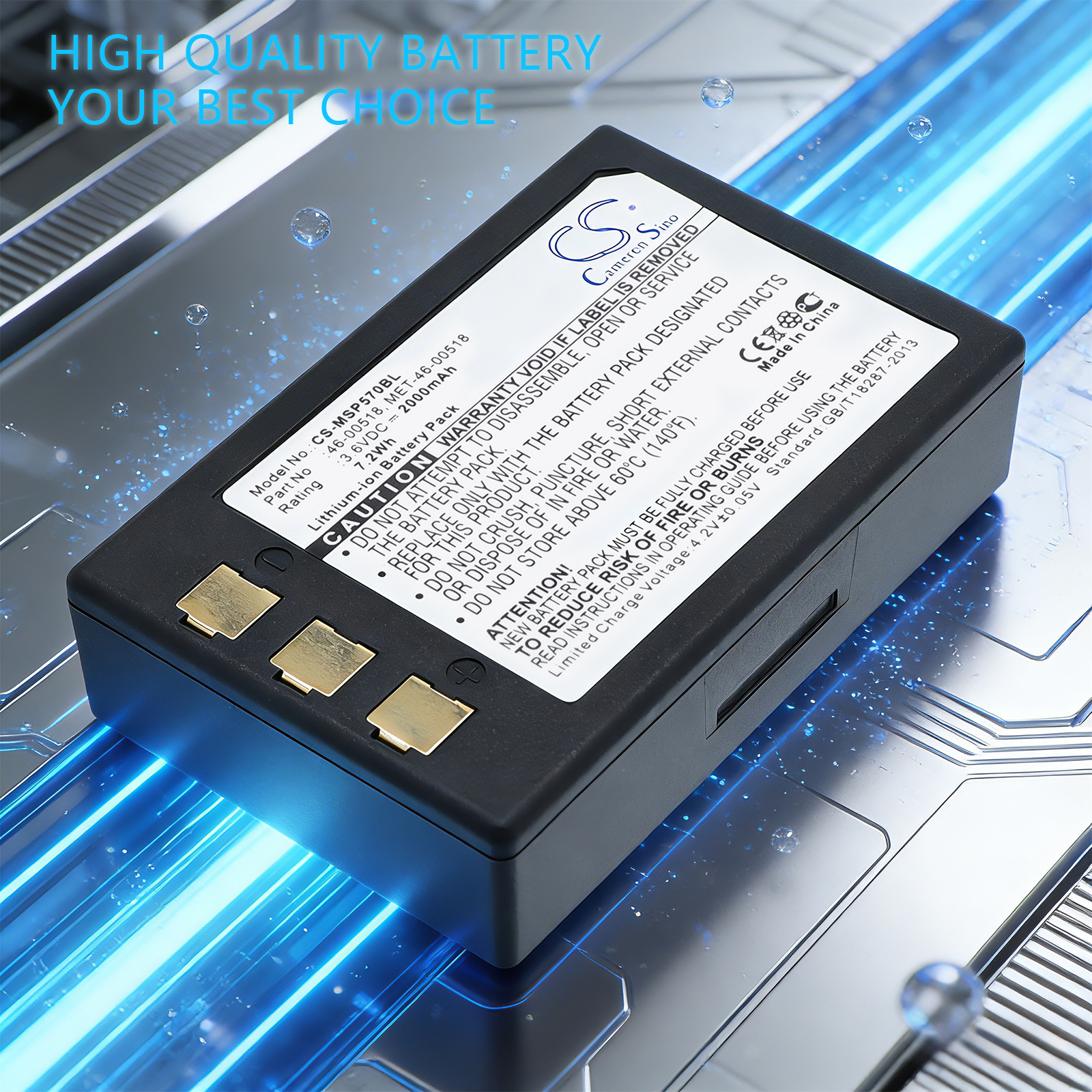 Metrologic MK5710 Barcode Scanner Replacement Battery