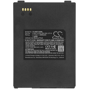 M3 Mobile Smart ST10 A-BAT-STD0-080-R00 Replacement Battery 2000mAh