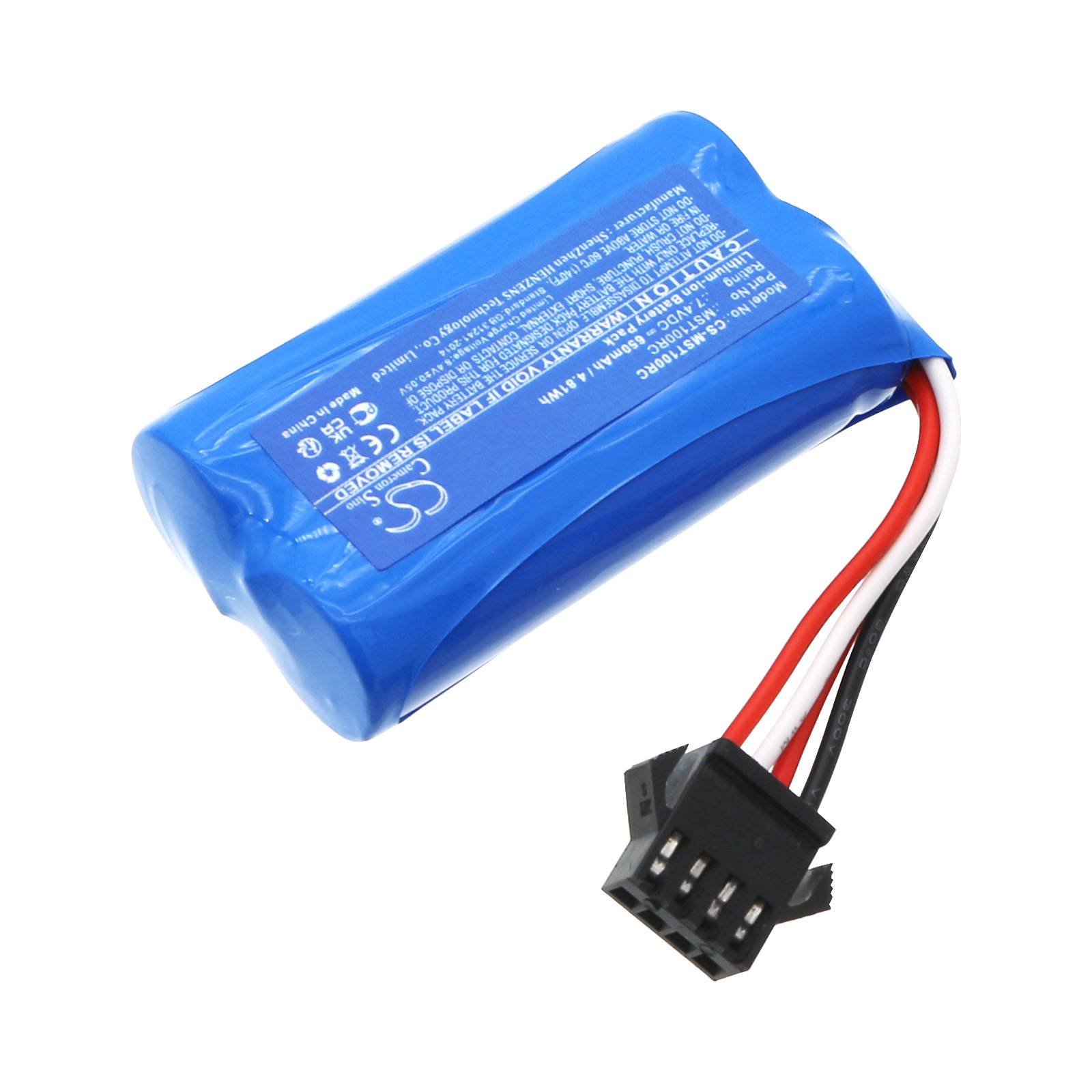 Monster Truck Cars Replacement Battery 7.4V 650mAh