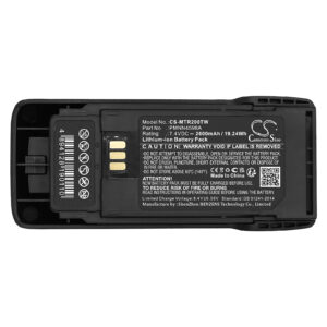 Motorola R2 PMNN4598A PMNN4600A Two-Way Radio Replacement Battery 2600mAh