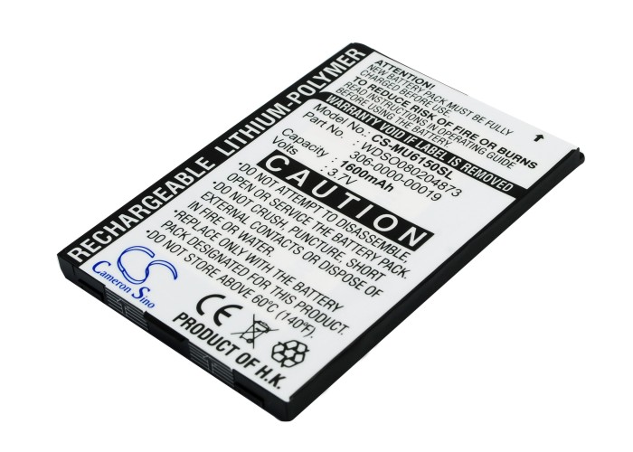 ANOW Q200 I-Mate Ultimate 6150 Replacement Battery 1600mAh