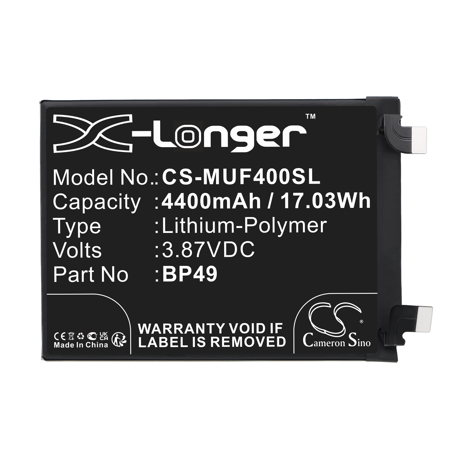 POCO 22021211RG 22021211RI F4 5G BP49 Replacement Battery 4400mAh