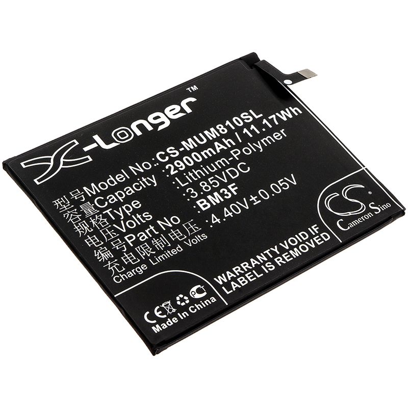Xiaomi Mi 8 Explorer Mi 8 Explorer Edition Replacement Battery 2900mAh
