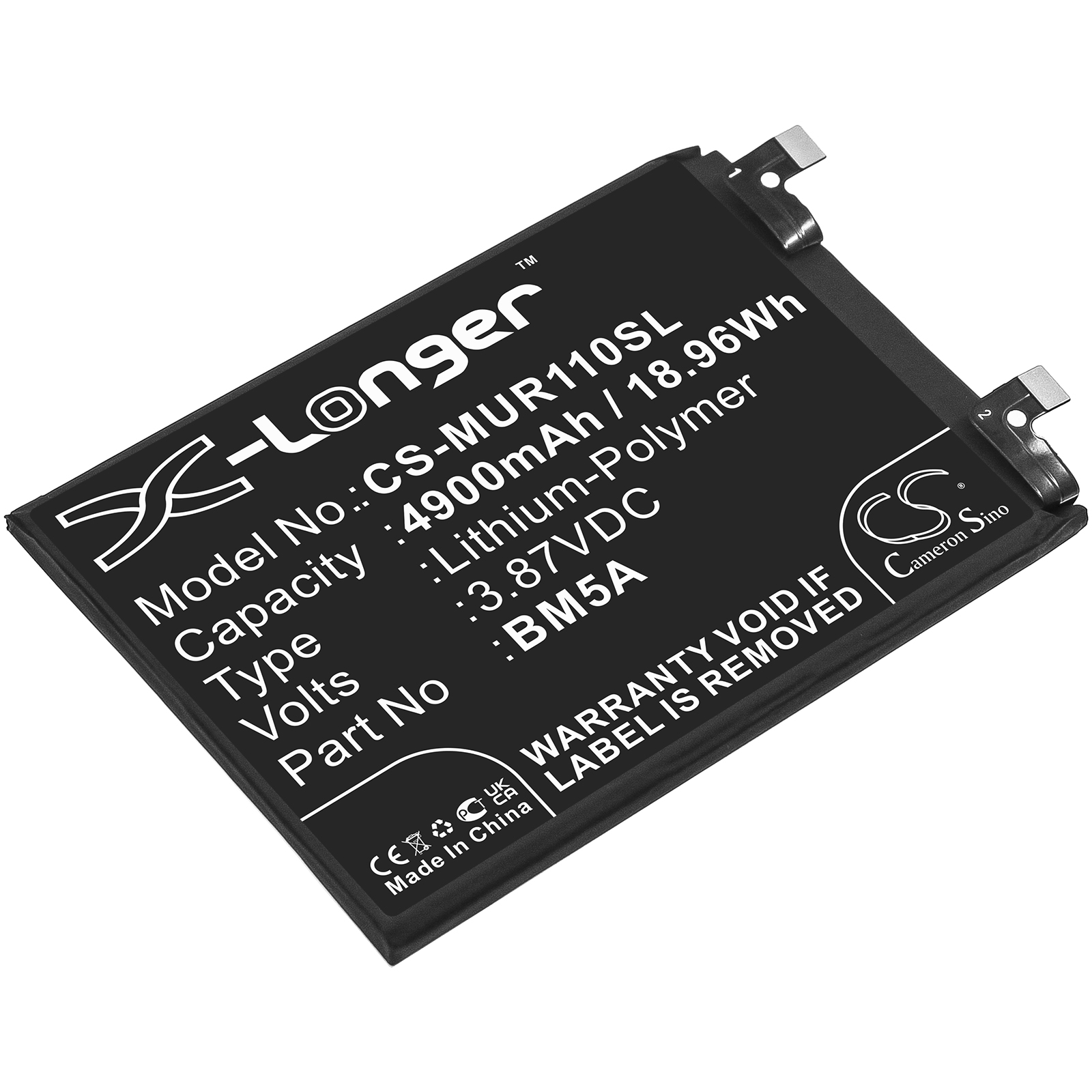 BM5A Redmi Replacement Battery 4900mAh