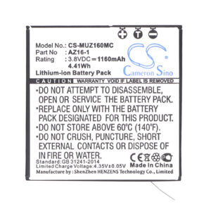 Xiaomi AZ16 Digital Camera Replacement Battery 1160mAh