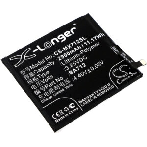 Meilan BA712 Mobile/SmartPhone Replacement Battery 2900mAh