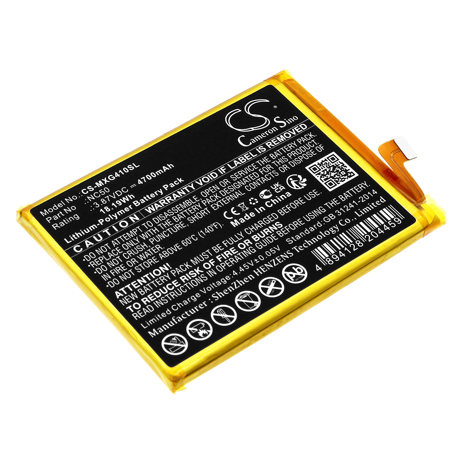 Motorola Moto G41 XT2167 NC50 Replacement Battery 4700mAh