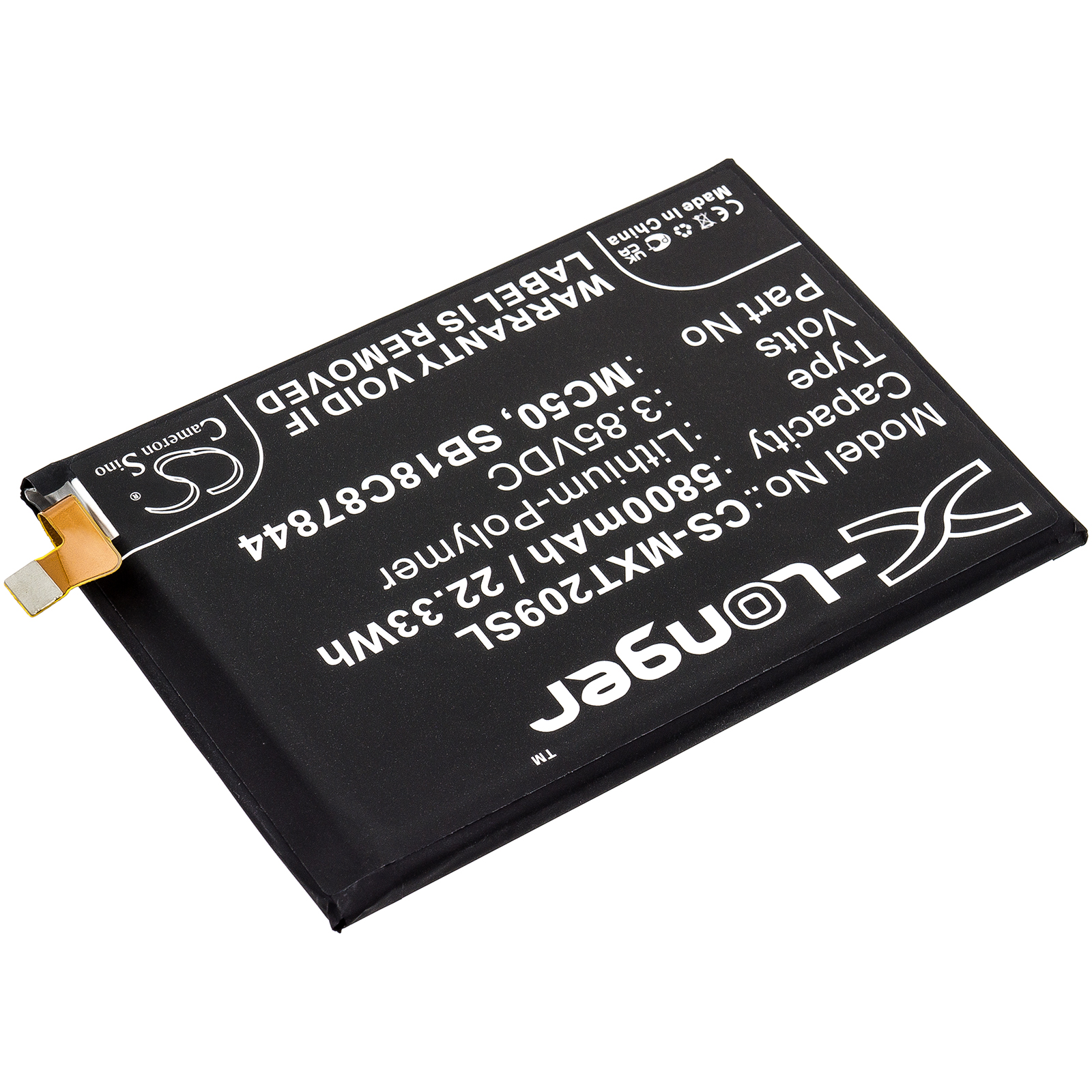 LENOVO XT2091-7 Replacement Battery 5800mAh